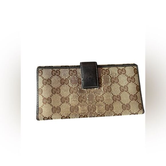 GUCCI Chihuahua GG Canvas Continental Wallet - Picture 6 of 14